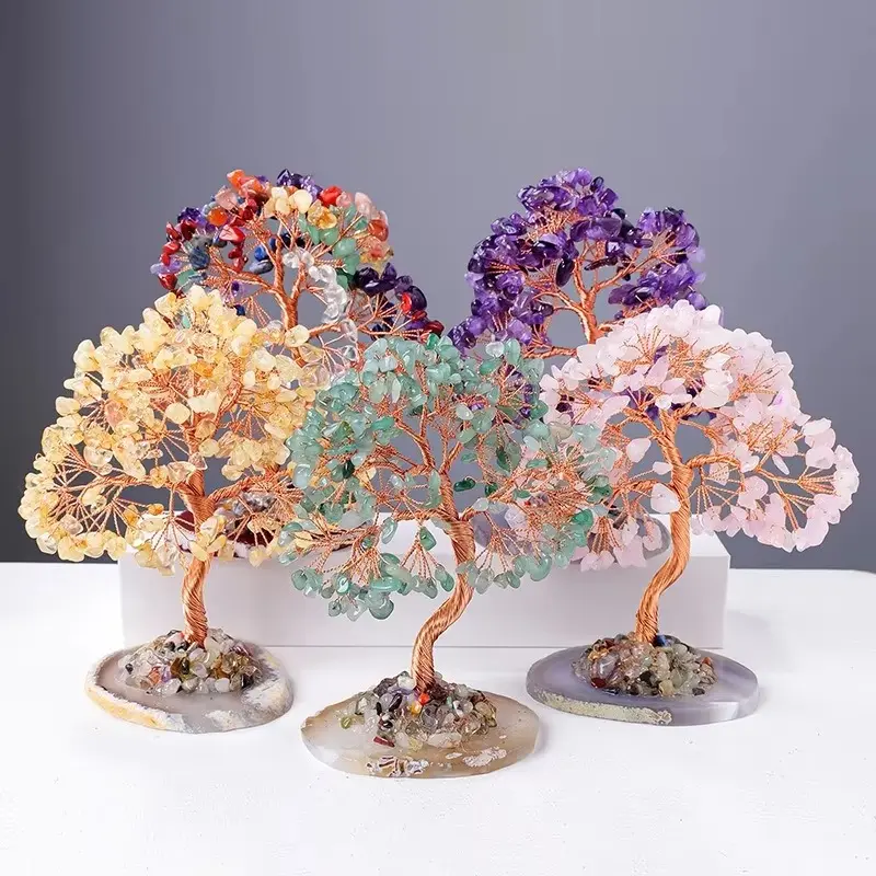 Aquamarine Tree for Courage  & Clarity  by Raw Spiritual