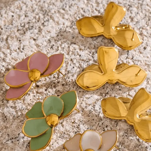 Zahra Earrings - Raw Spiritual