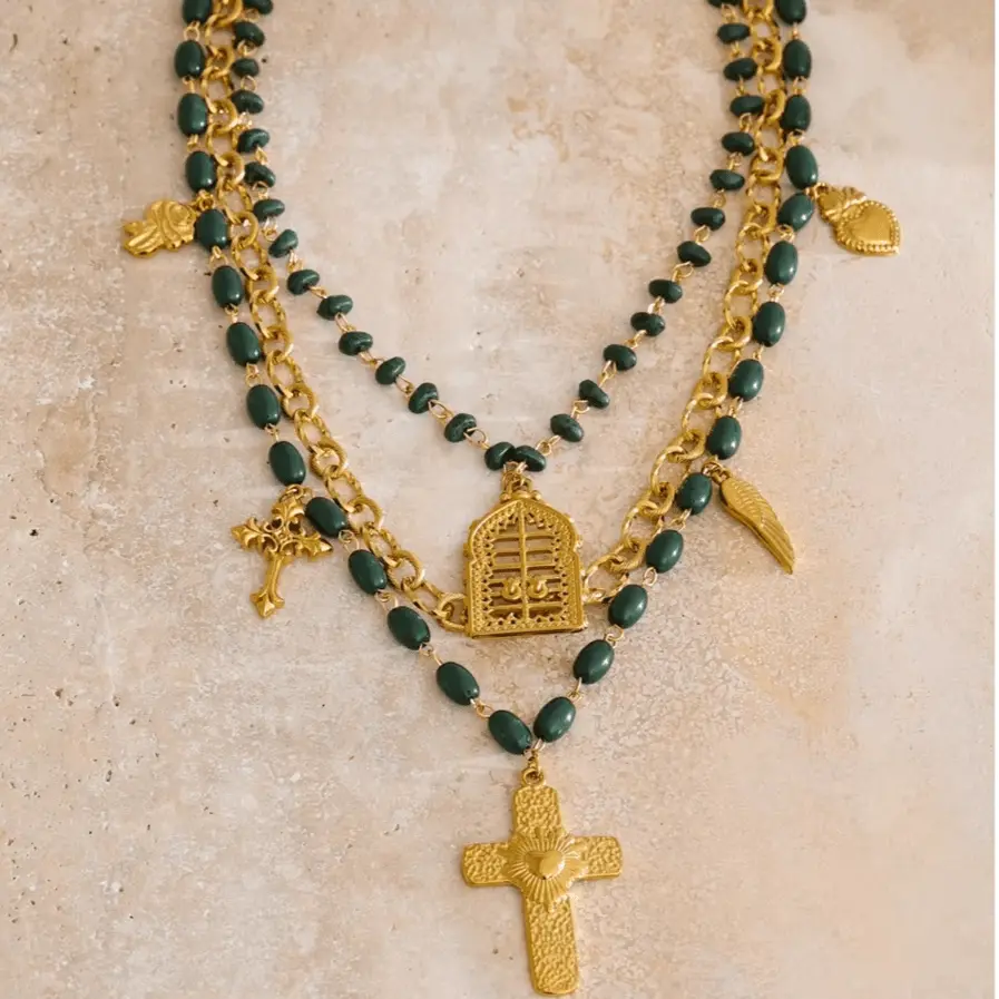 Esther Layered Necklace - Raw Spiritual