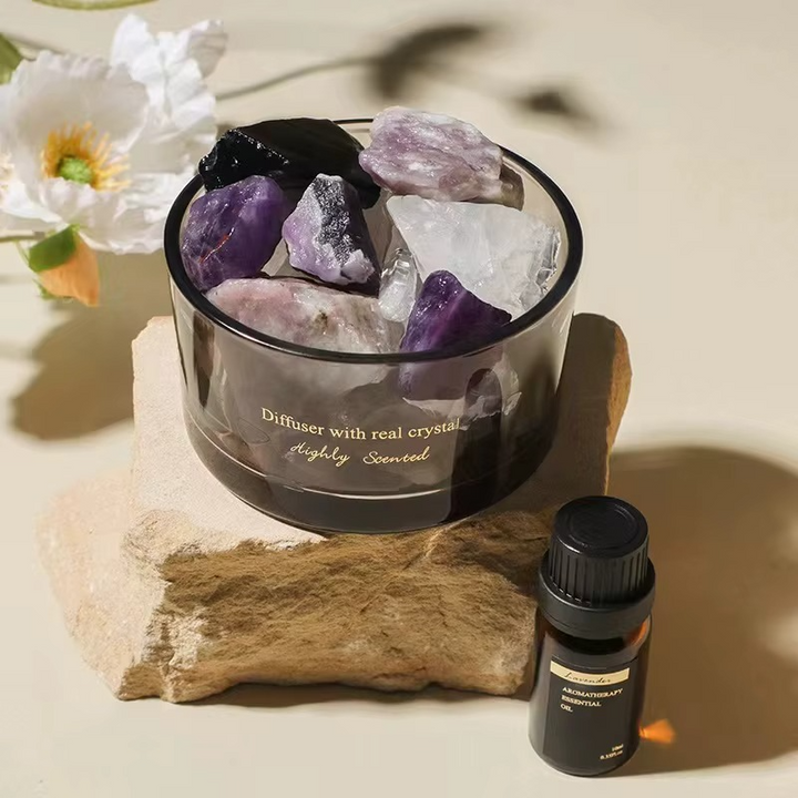 Crystal Aromatherapy Diffuser - Raw Spiritual UAE