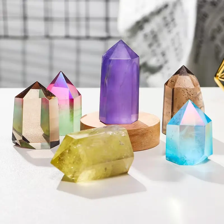 Clear Quartz Lamp - Raw Spiritual