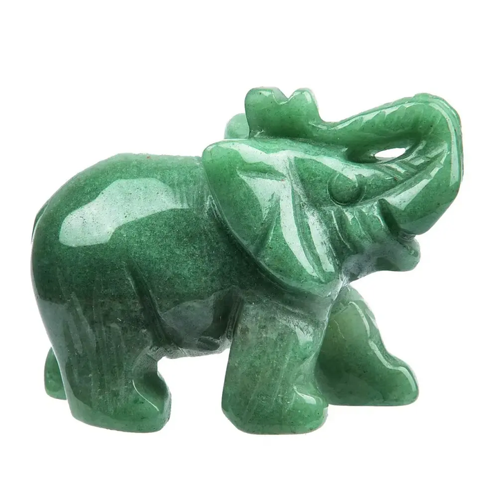 Aventurine Elephant for Opportunity & Luck - Raw Spiritual