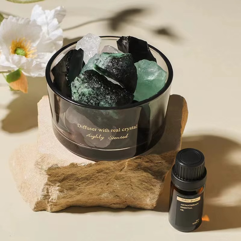 Crystal Aromatherapy Diffuser - Raw Spiritual UAE