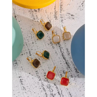 Cat’s eye Opal Earrings for Prosperity & Clarity  by Raw Spiritual