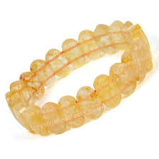 Citrine facetted oval band for wealth, positivity & manifestation
