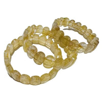 Citrine facetted oval band for wealth, positivity & manifestation Yiwu Shanmei Jane