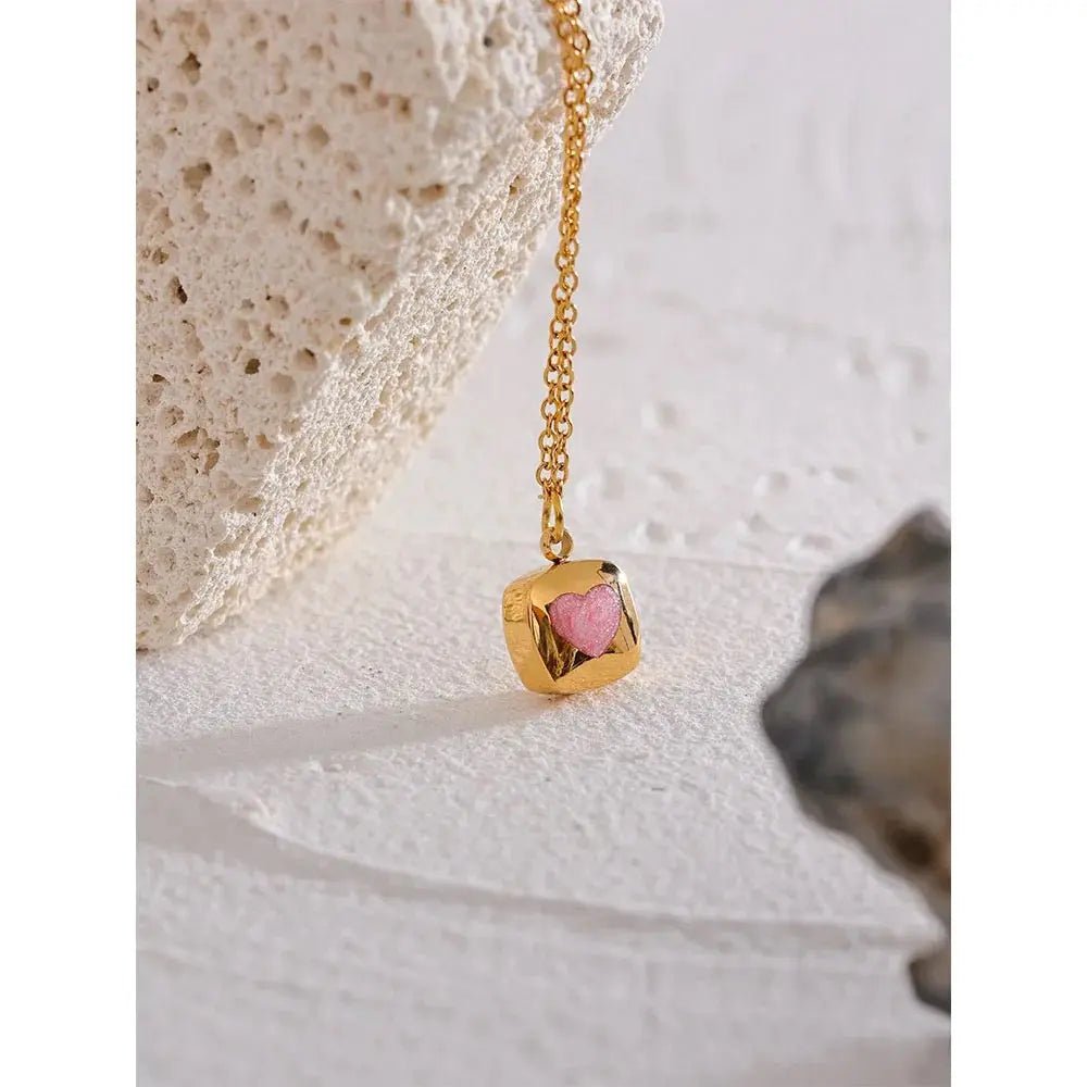 Emma Heart Pendant Necklace Yiwu Jinyou VIMI