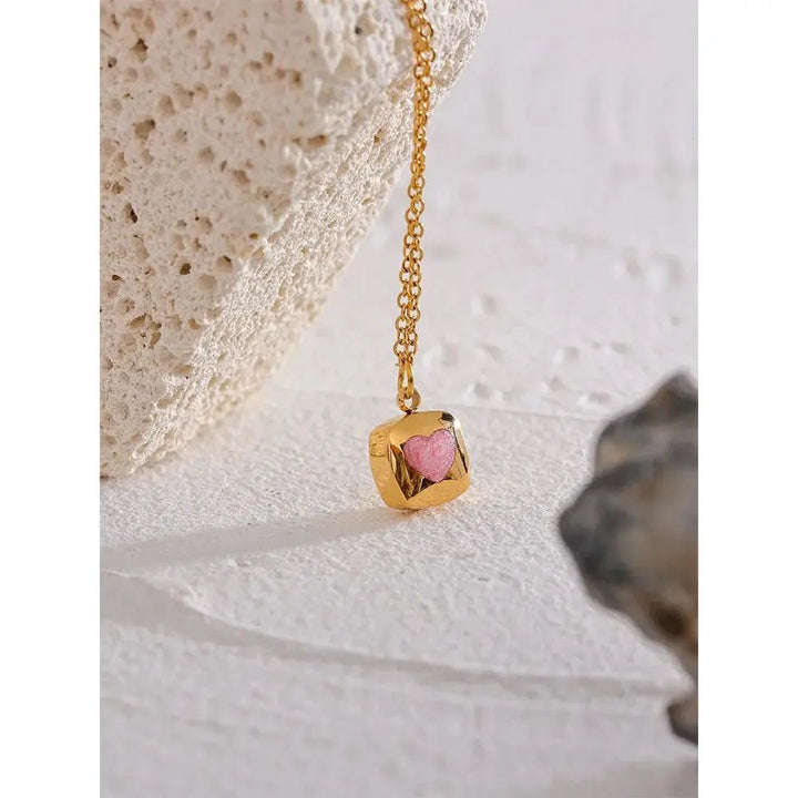 Emma Heart Pendant Necklace Yiwu Jinyou VIMI
