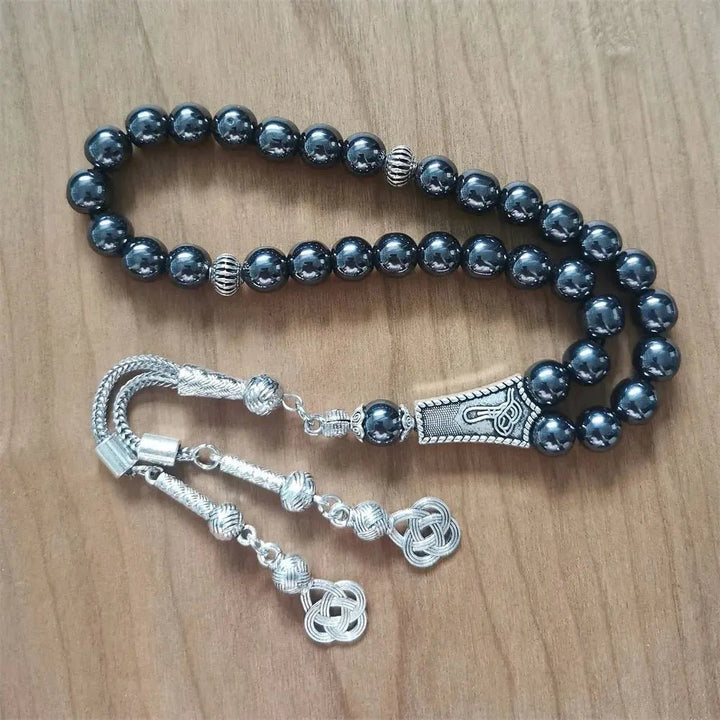 Grey Hematite Misbaha Yiwu Chenhan Yolanda