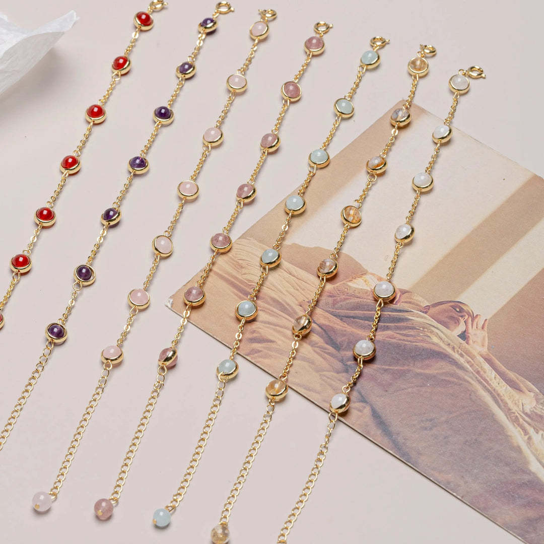 Moonstone Bracelet for Growth & Balance  by Raw Spiritual