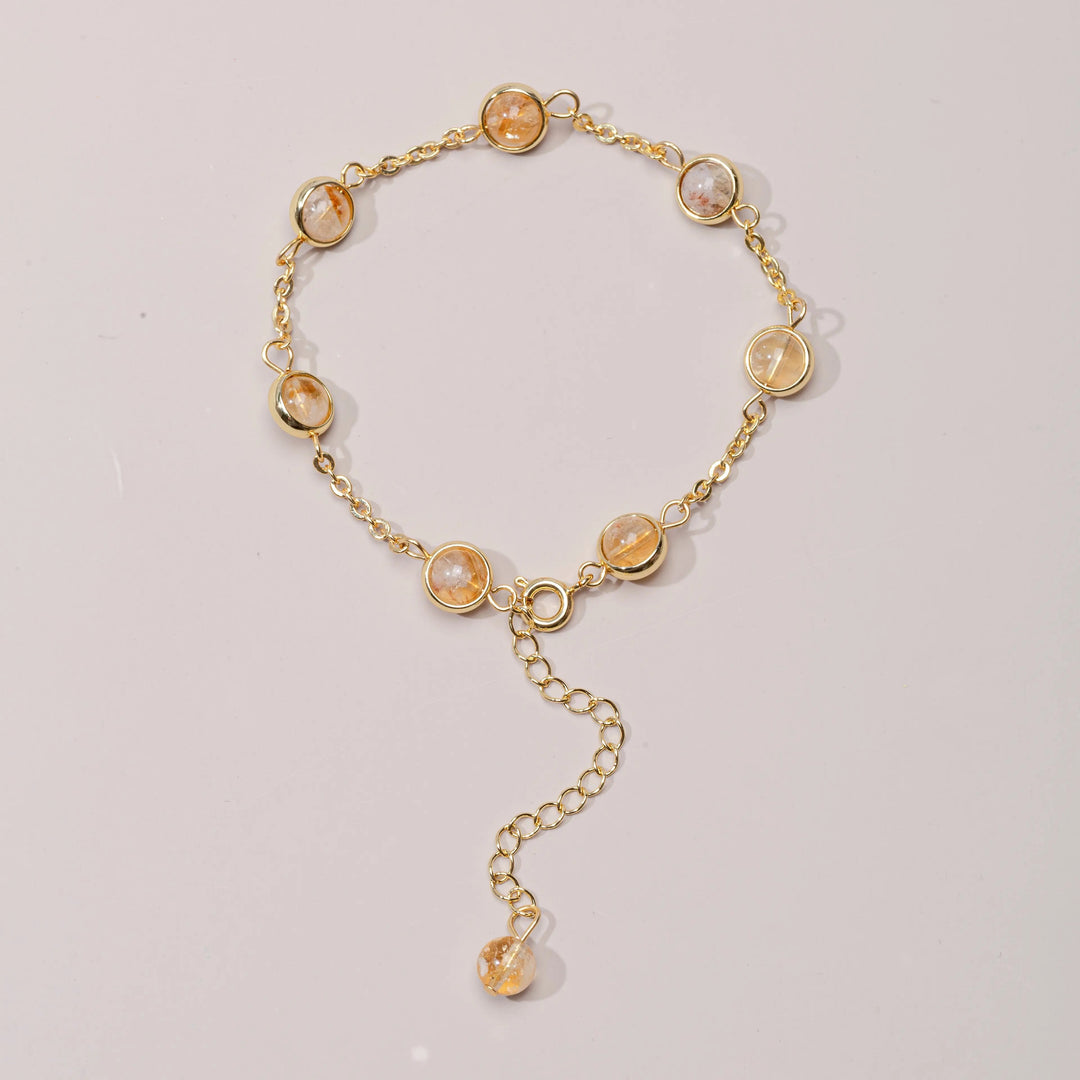 Citrine Bracelet for Prosperity  by Raw Spiritual