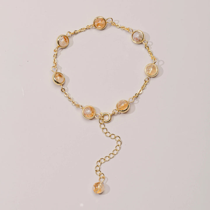 Citrine Bracelet for Prosperity  by Raw Spiritual