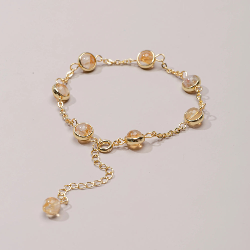 Citrine Bracelet for Prosperity  by Raw Spiritual