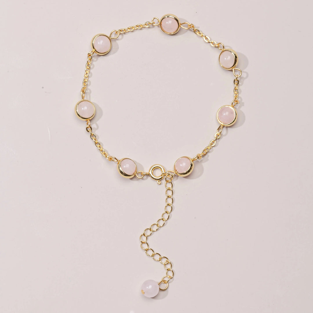 Rose Quartz Bracelet for Love  by Raw Spiritual