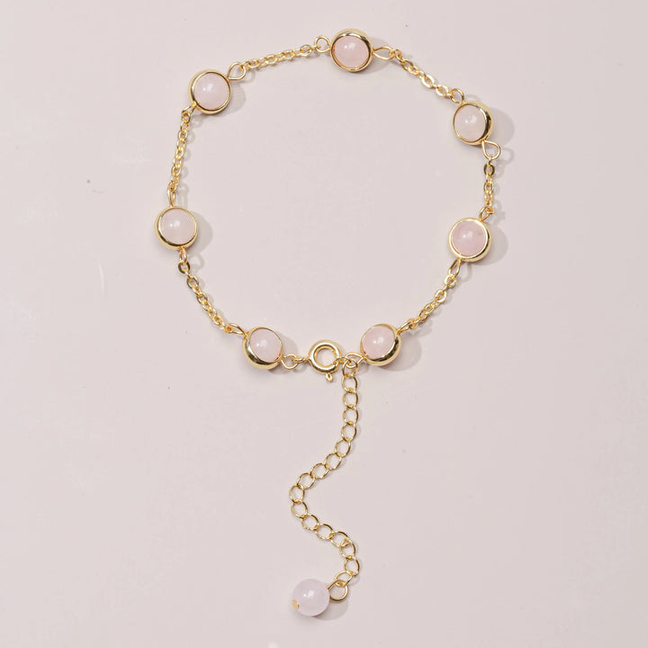 Rose Quartz Bracelet for Love  by Raw Spiritual