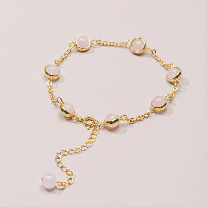 Rose Quartz Bracelet for Love  by Raw Spiritual