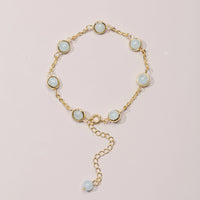 Aquamarine Bracelet for Self Expression  by Raw Spiritual