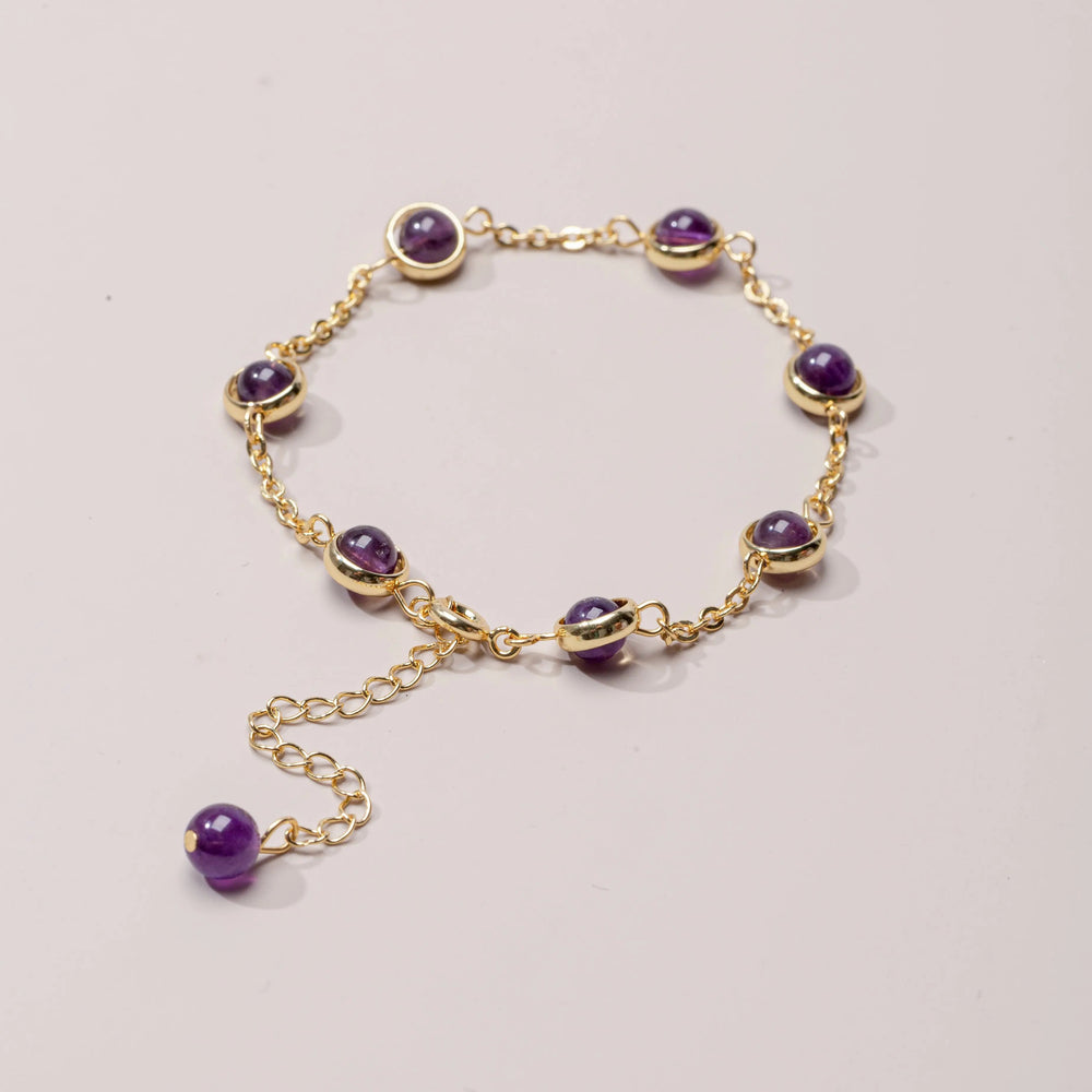Amethyst Bracelet for Healing  by Raw Spiritual
