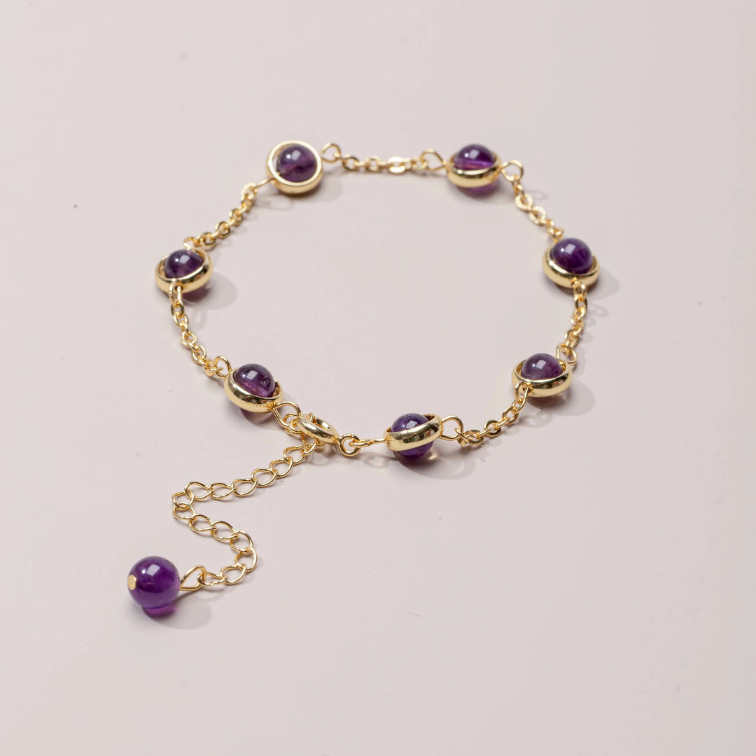 Amethyst Bracelet for Healing  by Raw Spiritual