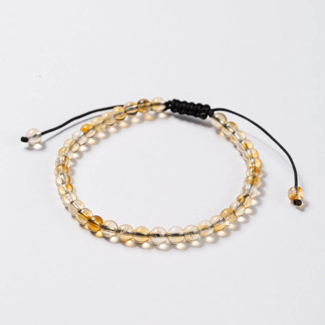 Citrine Thread Bracelet for Wealth  by Raw Spiritual