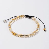 Citrine Thread Bracelet for Wealth  by Raw Spiritual