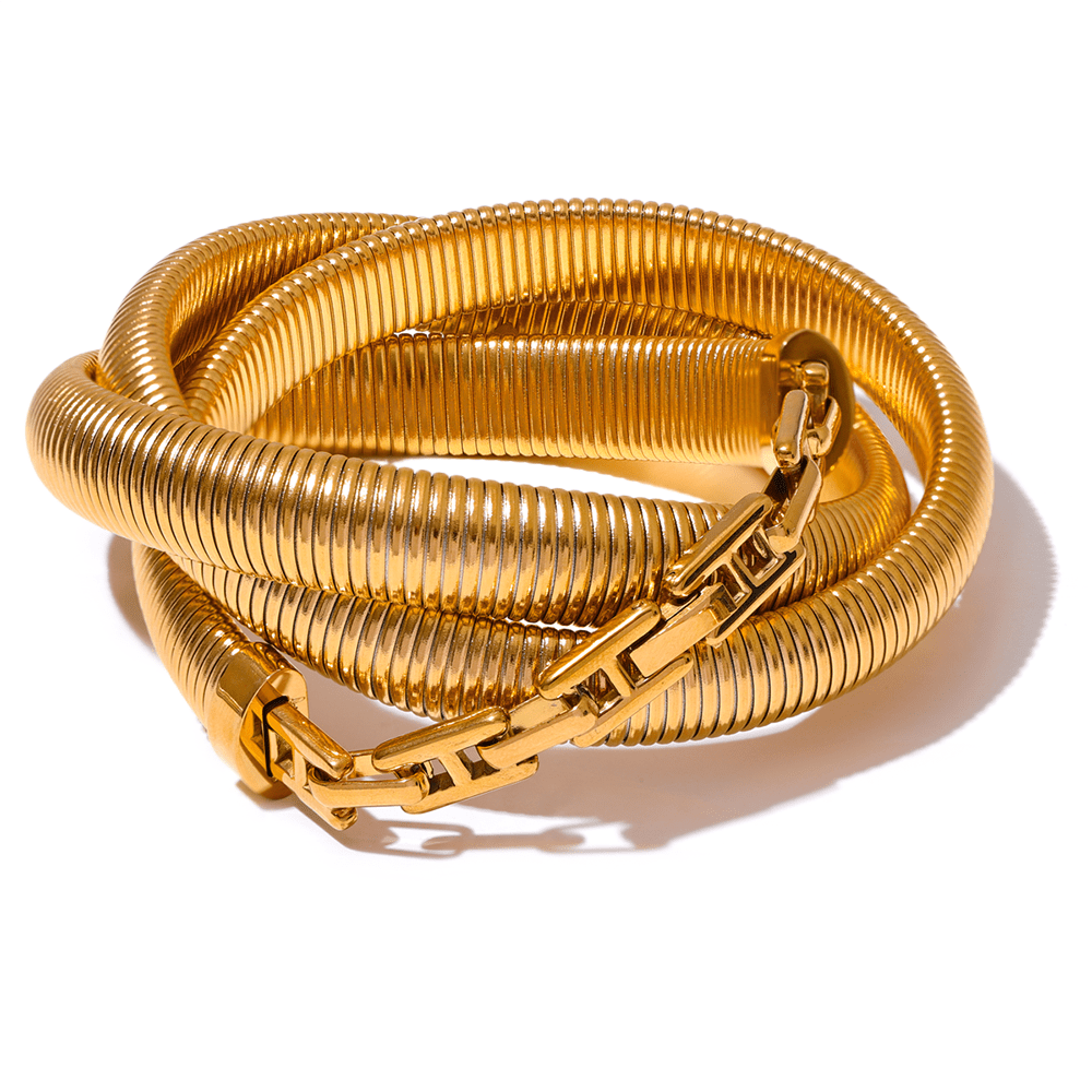 Silvia Strechable Bangle  by Raw Spiritual