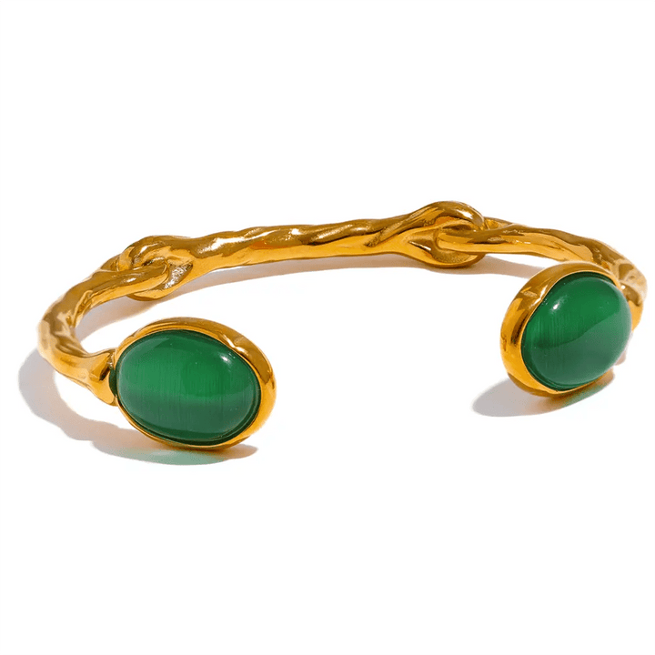 Green Jade Bracelet for Prosperity & Luck Yiwu Jinyou VIMI