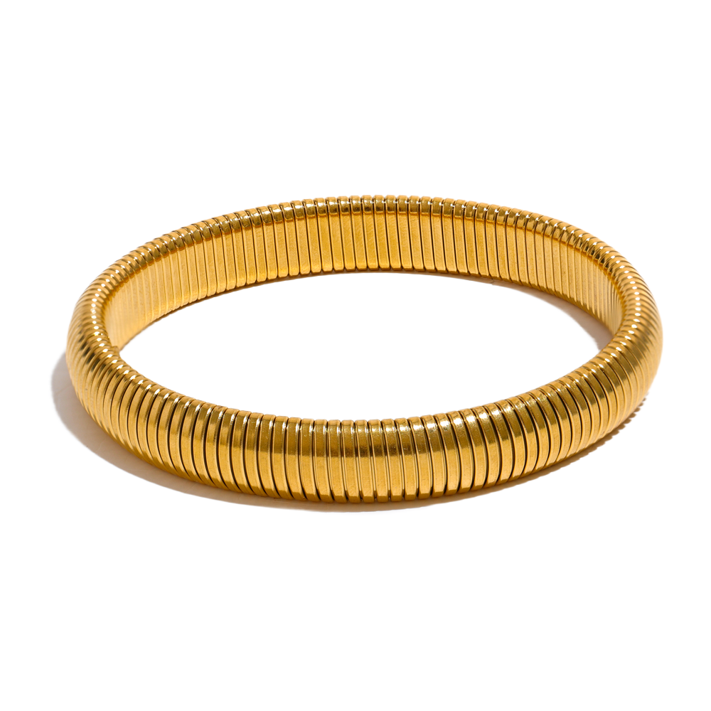 Zena Strechable Bangle  by Raw Spiritual