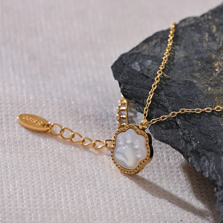 Paw Pendant Necklace Yiwu Jinyou VIMI