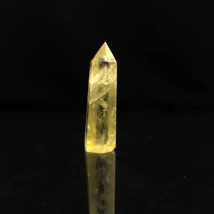 Citrine Hexagon Point Pencil for Abundance Yiwu Shanmei Jane
