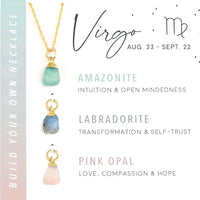 Raw Stone Zodiac Pendant Set  by Raw Spiritual