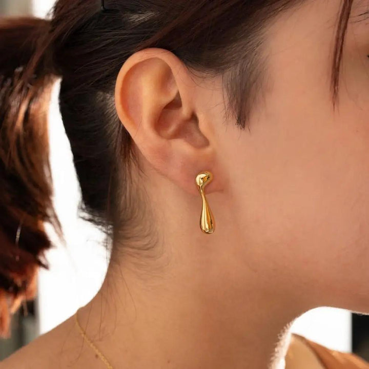 Clara Asymmetric Earrings  by Raw Spiritual