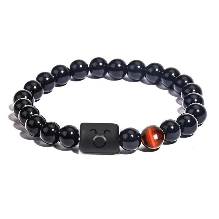 Zodiac Bracelet in Black Onyx  by Raw Spiritual