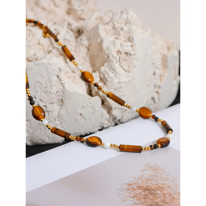 Tiger Eye Necklace for Protection & Courage Yiwu Jinyou VIMI