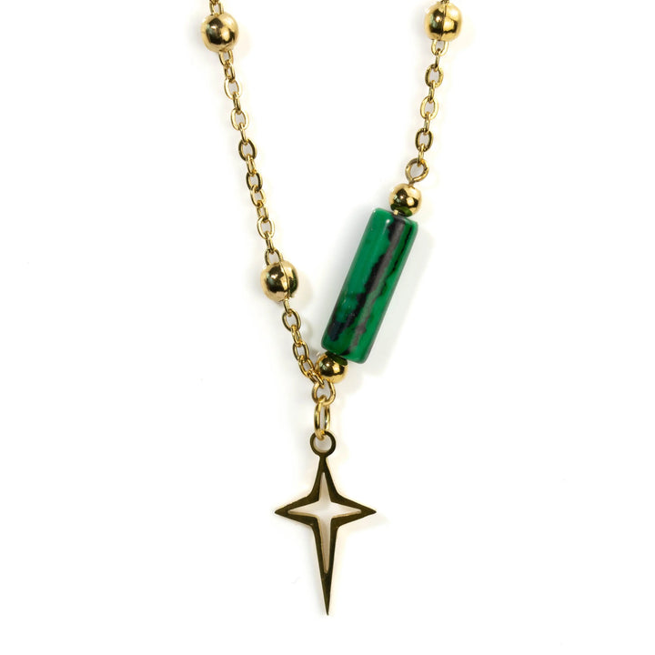 Malachite Necklace - Raw Spiritual UAE