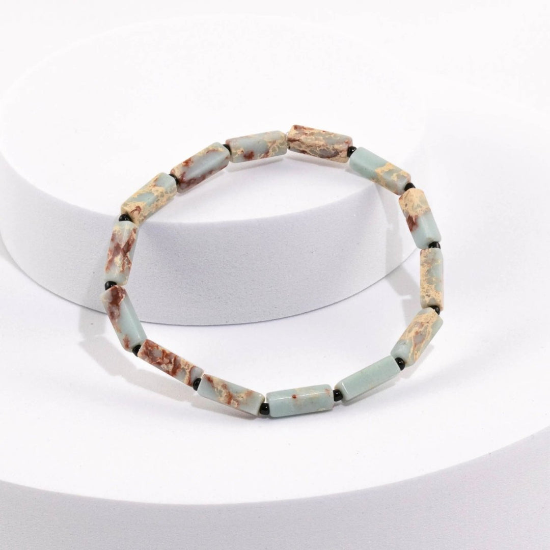 Shoushan Stone Bracelet for Inner Peace & Grounding Yiwu Shanmei Jane
