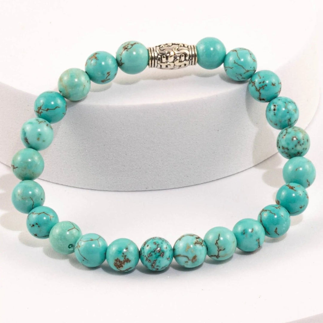 Turquoise Bracelet for Healing & Spiritual Growth Yiwu Shanmei Jane