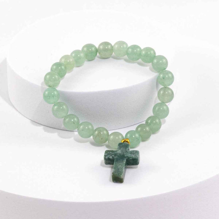 Green Jade Bracelet for Peace & Balance