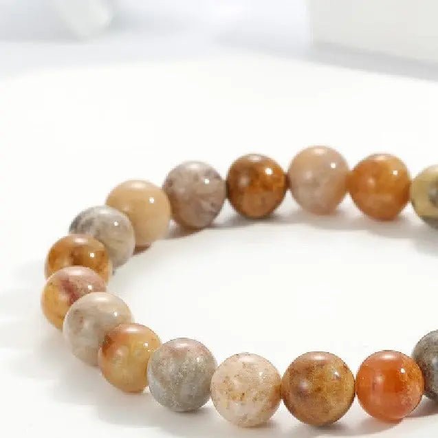 Coral Jade Bracelet for Positivity & Abundance Yiwu Shanmei Jane