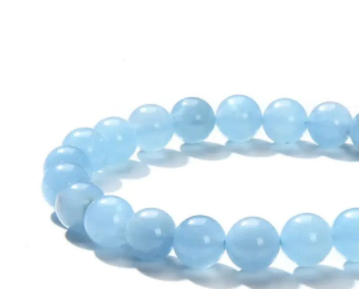 Aquamarine Bracelet for Courage & Communication Yiwu Shanmei Jane