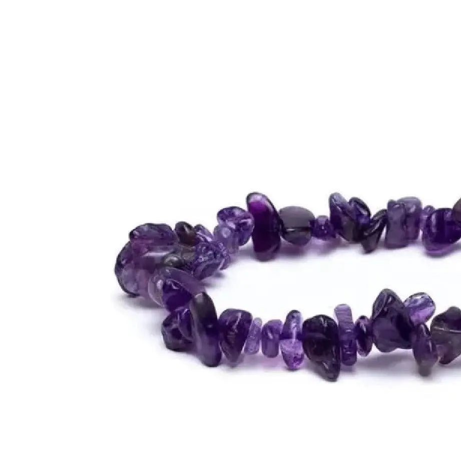 Amethyst Chip Bracelet for Healing & Spiritual Growth Yiwu Shanmei Jane