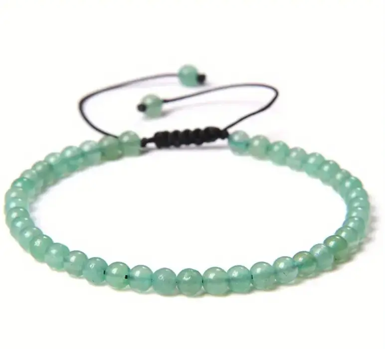 Aventurine Bracelet for Abundance & Luck  by Raw Spiritual