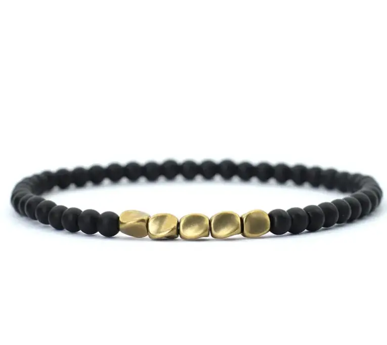 Black Agate & Copper for Stress Relief & Strength  by Raw Spiritual