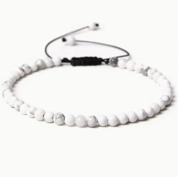 Howlite Thread bracelet for Relaxation & Mindfulness  by Raw Spiritual