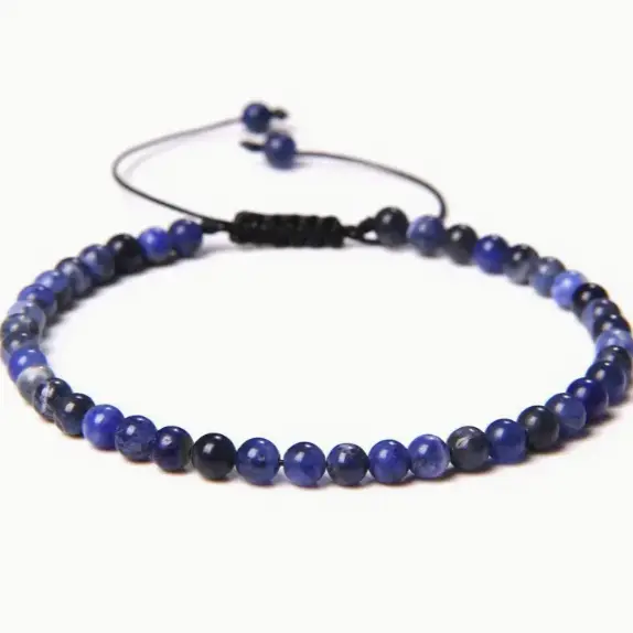 Sodalite Thread Bracelet for Emotional Balance & Awareness  by Raw Spiritual