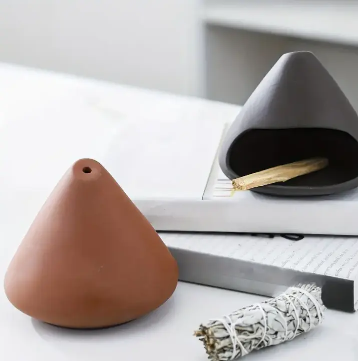 Incense Burner  With Chimney  by Raw Spiritual