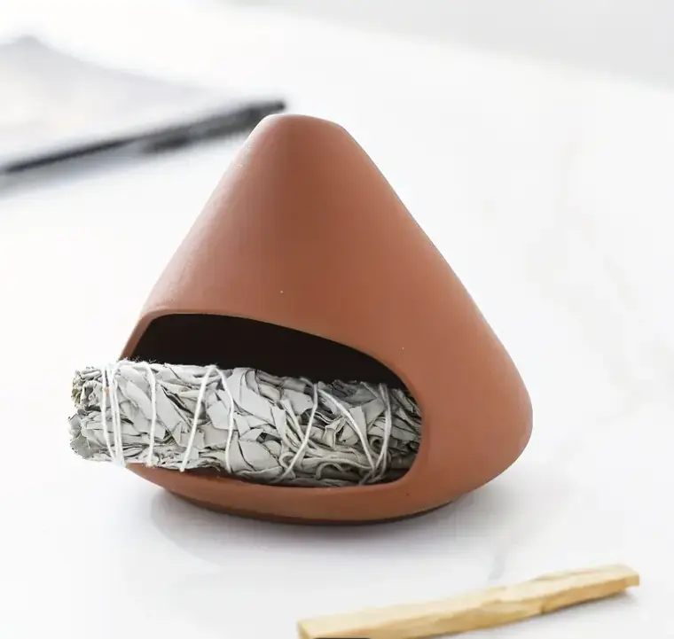 Incense Burner  With Chimney  by Raw Spiritual