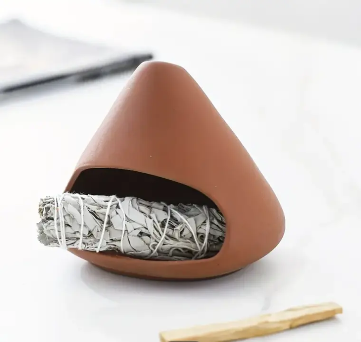 Incense Burner  With Chimney  by Raw Spiritual