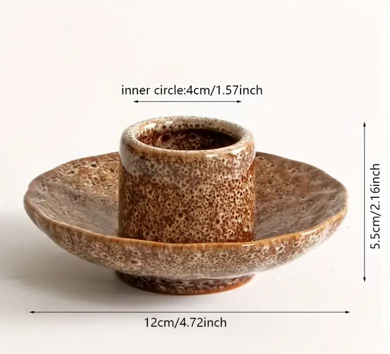 Ceramic Incense Burner  by Raw Spiritual