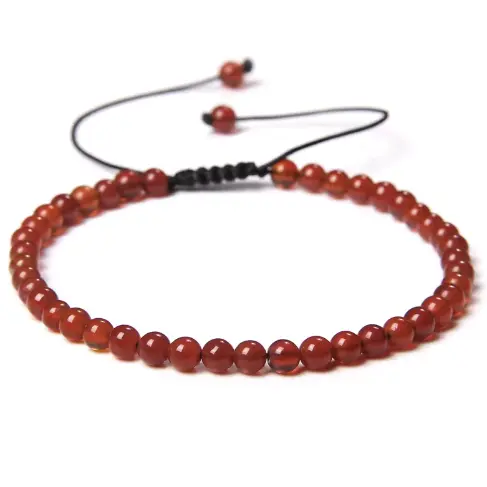 Red Agate (Hakik) Bracelet for Abundance  by Raw Spiritual
